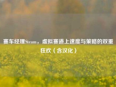 赛车经理Steam，虚拟赛道上速度与策略的双重狂欢（含汉化）