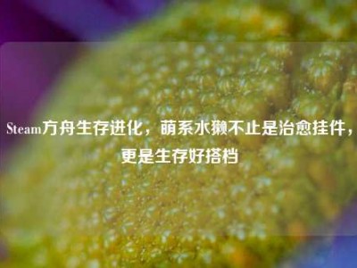 Steam方舟生存进化，萌系水獭不止是治愈挂件，更是生存好搭档