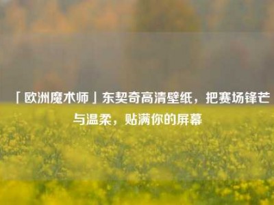 「欧洲魔术师」东契奇高清壁纸，把赛场锋芒与温柔，贴满你的屏幕