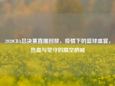 2020CBA总决赛直播回放，疫情下的篮球盛宴，热血与坚守的隔空呐喊
