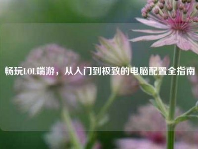 畅玩LOL端游，从入门到极致的电脑配置全指南