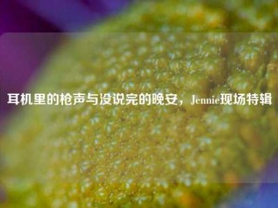 耳机里的枪声与没说完的晚安，Jennie现场特辑