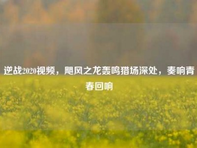 逆战2020视频，飓风之龙轰鸣猎场深处，奏响青春回响
