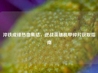 淬铁成锋热血集结，逆战英雄机甲碎片获取指南