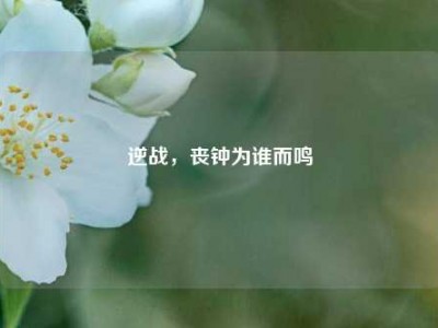 逆战，丧钟为谁而鸣
