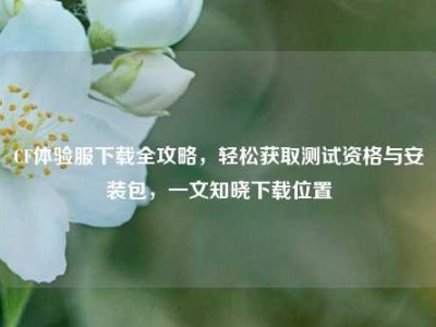 CF体验服下载全攻略，轻松获取测试资格与安装包，一文知晓下载位置