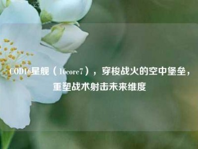 COD16星舰（16core7），穿梭战火的空中堡垒，重塑战术射击未来维度