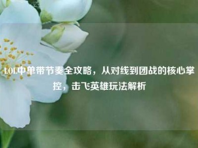 LOL中单带节奏全攻略，从对线到团战的核心掌控，击飞英雄玩法解析