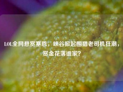 LOL全网悬赏塞恩，峡谷掀起围猎老司机狂潮，赏金花落谁家？