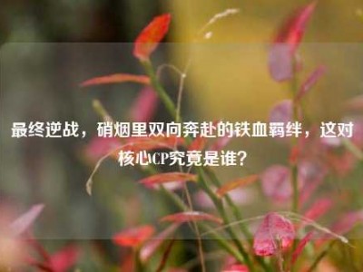 最终逆战，硝烟里双向奔赴的铁血羁绊，这对核心CP究竟是谁？