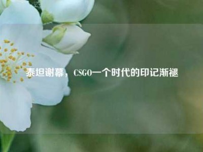 泰坦谢幕，CSGO一个时代的印记渐褪