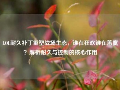 LOL耐久补丁重塑战场生态，谁在狂欢谁在落寞？解析耐久与控制的核心作用