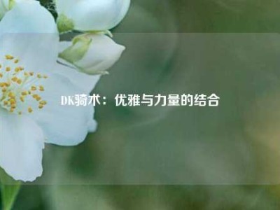 DK骑术：优雅与力量的结合