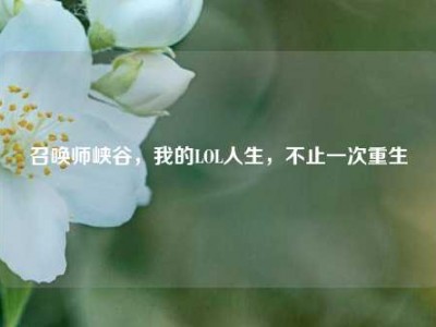 召唤师峡谷，我的LOL人生，不止一次重生