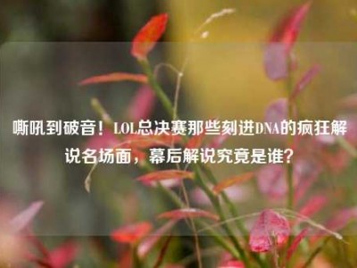 嘶吼到破音！LOL总决赛那些刻进DNA的疯狂解说名场面，幕后解说究竟是谁？