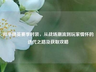 和平精英赛季时装，从战场潮流到玩家情怀的迭代之路及获取攻略