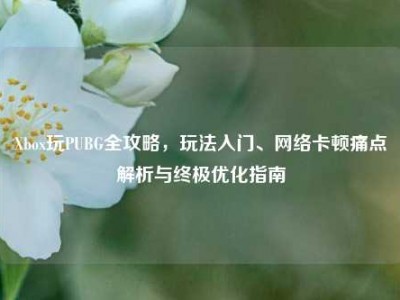 Xbox玩PUBG全攻略，玩法入门、网络卡顿痛点解析与终极优化指南