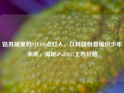 姑苏城里的STEAM点灯人，以科技创意编织少年未来，揭秘iPad2017上市价格