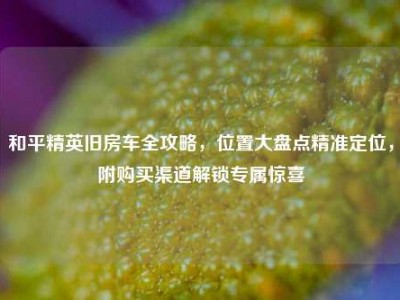 和平精英旧房车全攻略，位置大盘点精准定位，附购买渠道解锁专属惊喜