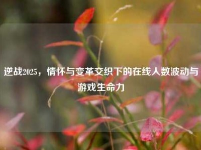 逆战2025，情怀与变革交织下的在线人数波动与游戏生命力