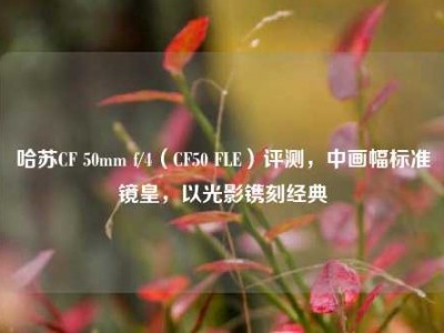 哈苏CF 50mm f/4（CF50 FLE）评测，中画幅标准镜皇，以光影镌刻经典