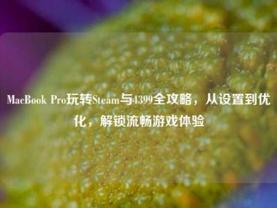 MacBook Pro玩转Steam与4399全攻略，从设置到优化，解锁流畅游戏体验