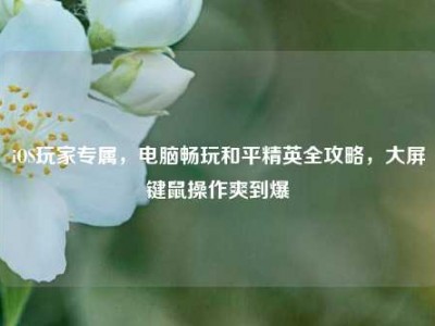 iOS玩家专属，电脑畅玩和平精英全攻略，大屏键鼠操作爽到爆