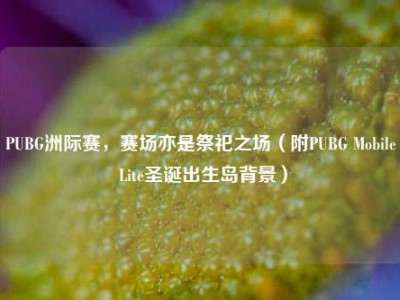 PUBG洲际赛，赛场亦是祭祀之场（附PUBG Mobile Lite圣诞出生岛背景）
