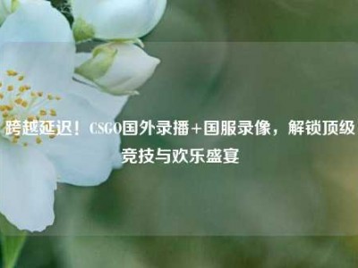 跨越延迟！CSGO国外录播+国服录像，解锁顶级竞技与欢乐盛宴