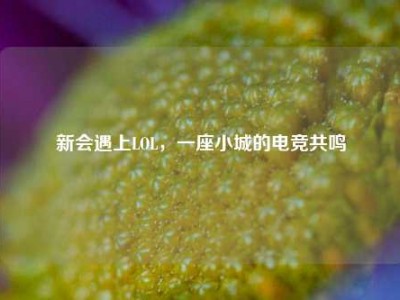 新会遇上LOL，一座小城的电竞共鸣