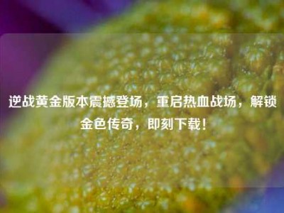 逆战黄金版本震撼登场，重启热血战场，解锁金色传奇，即刻下载！