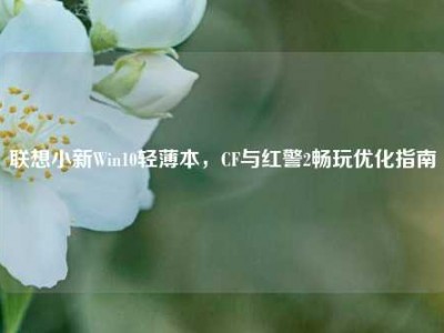 联想小新Win10轻薄本，CF与红警2畅玩优化指南