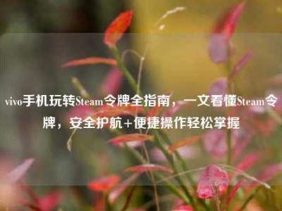 vivo手机玩转Steam令牌全指南，一文看懂Steam令牌，安全护航+便捷操作轻松掌握