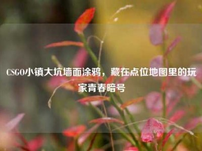 CSGO小镇大坑墙面涂鸦，藏在点位地图里的玩家青春暗号