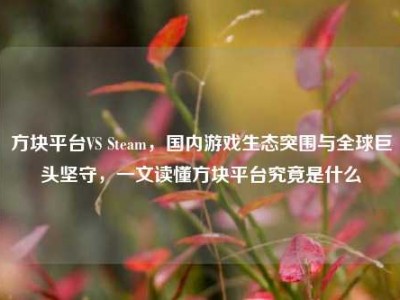 方块平台VS Steam，国内游戏生态突围与全球巨头坚守，一文读懂方块平台究竟是什么