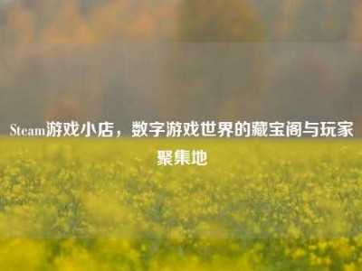 Steam游戏小店，数字游戏世界的藏宝阁与玩家聚集地