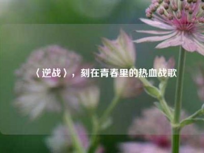 〈逆战〉，刻在青春里的热血战歌