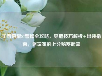 王者荣耀S7曹操全攻略，穿墙技巧解析+出装指南，老玩家的上分秘密武器