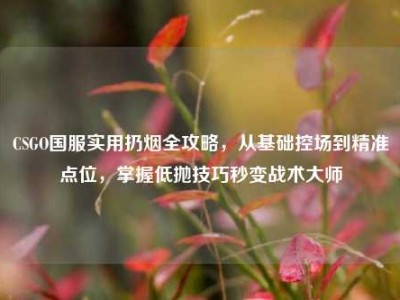 CSGO国服实用扔烟全攻略，从基础控场到精准点位，掌握低抛技巧秒变战术大师