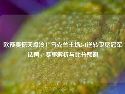 欧预赛惊天爆冷！乌克兰主场2-1逆转卫冕冠军法国，赛事解析与比分预测