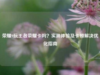 荣耀9玩王者荣耀卡吗？实测体验及卡顿解决优化指南