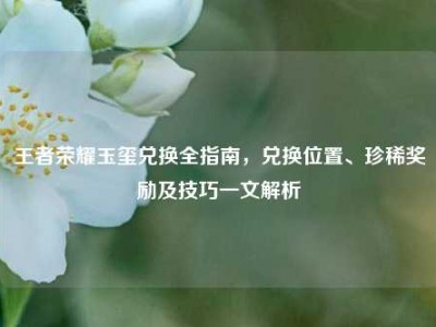 王者荣耀玉玺兑换全指南，兑换位置、珍稀奖励及技巧一文解析