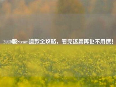 2020版Steam退款全攻略，看完这篇再也不用慌！