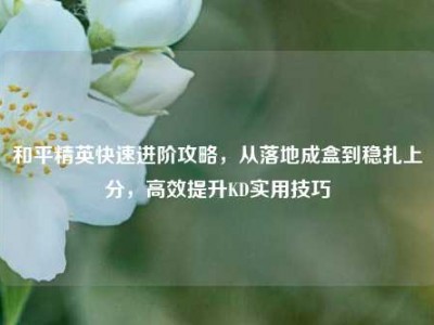 和平精英快速进阶攻略，从落地成盒到稳扎上分，高效提升KD实用技巧