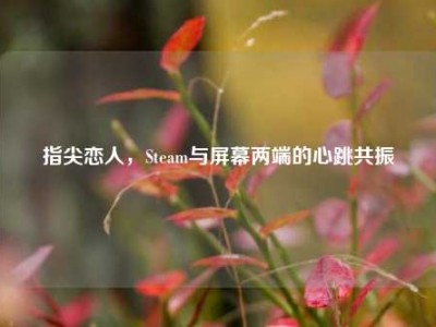 指尖恋人，Steam与屏幕两端的心跳共振