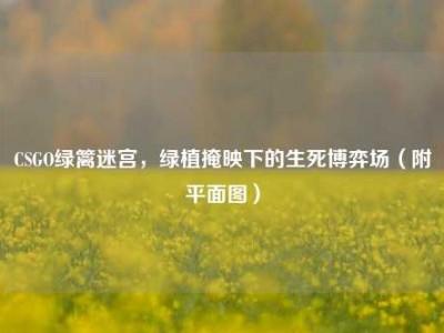 CSGO绿篱迷宫，绿植掩映下的生死博弈场（附平面图）