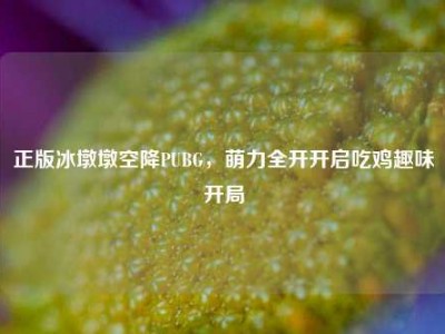 正版冰墩墩空降PUBG，萌力全开开启吃鸡趣味开局