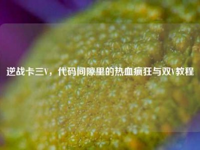 逆战卡三V，代码间隙里的热血疯狂与双V教程