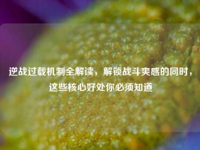 逆战过载机制全解读，解锁战斗爽感的同时，这些核心好处你必须知道