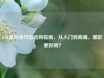 LOL鼠标全方位选购指南，从入门到高端，哪款更好用？